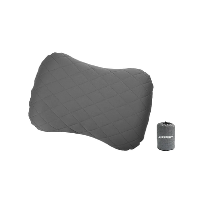 Inflatable Camping Pillow with Removable Washable Cover TPU Travel Pillow for Neck Lumbar Support Backpacking Pillow - Airspirit