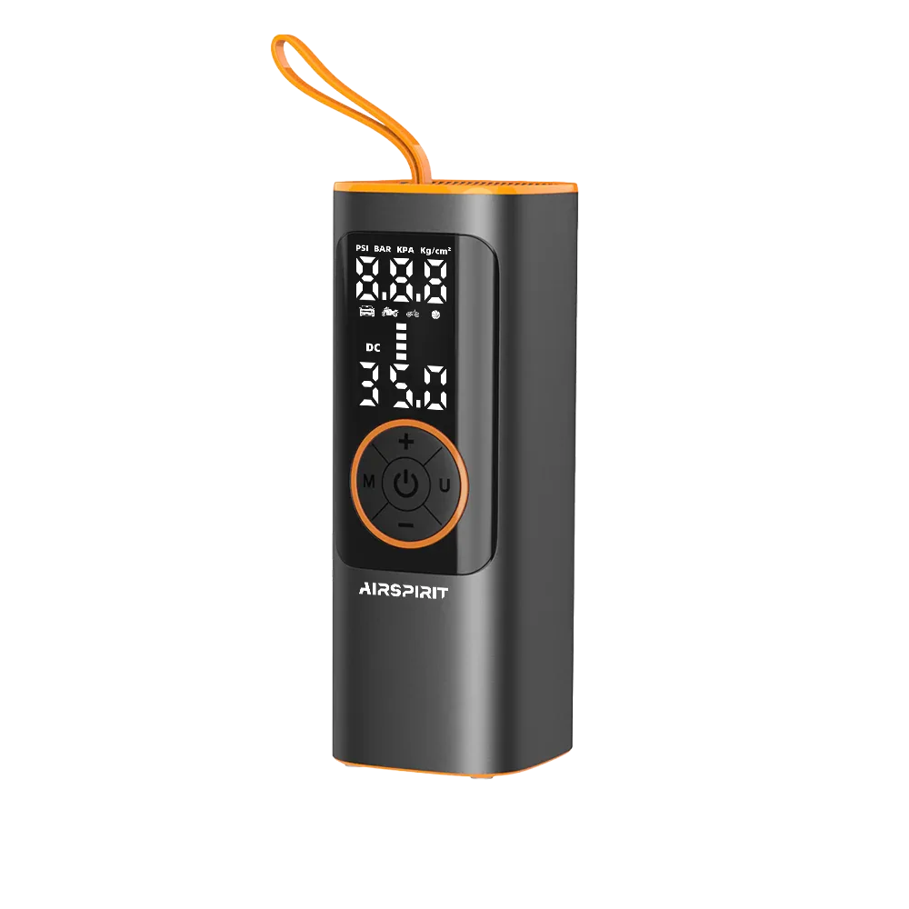 AIRSPIRIT Portable Tire Inflator 150PSI 5X Fast Inflation and Auto Shutoff Function Car Tire Air Pump for Cars Motorcycles Bikes Balls - Airspirit