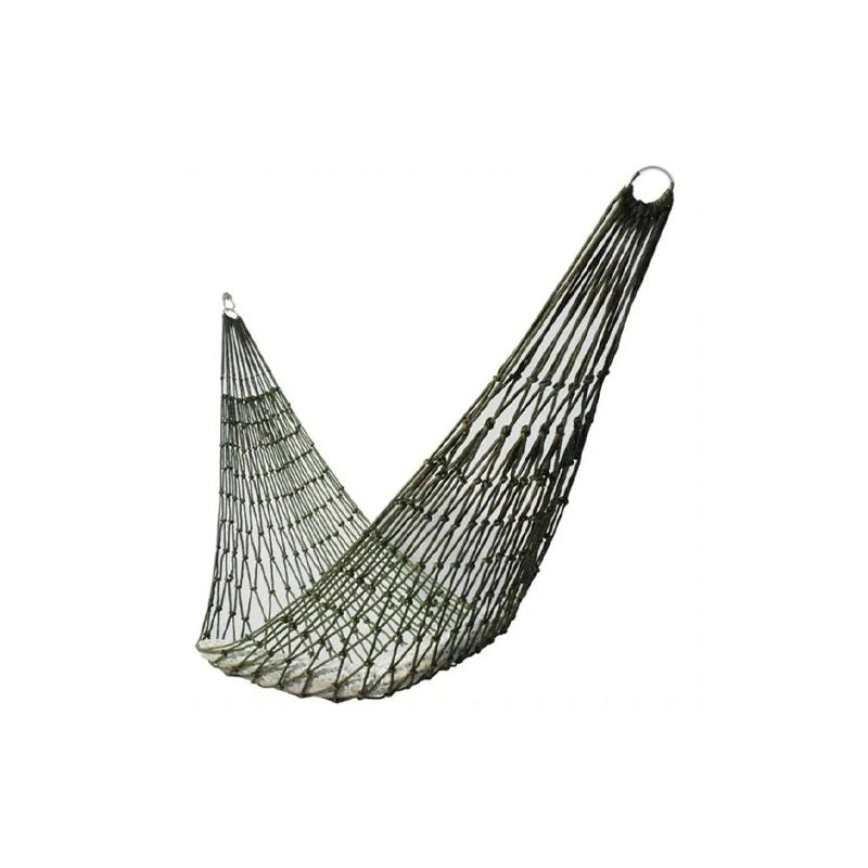 1pc Outdoor Hanging Hammock, Thicken Nylon Fabric Multi-Functional Hammock Outdoor Hammock Simple Nylon Net