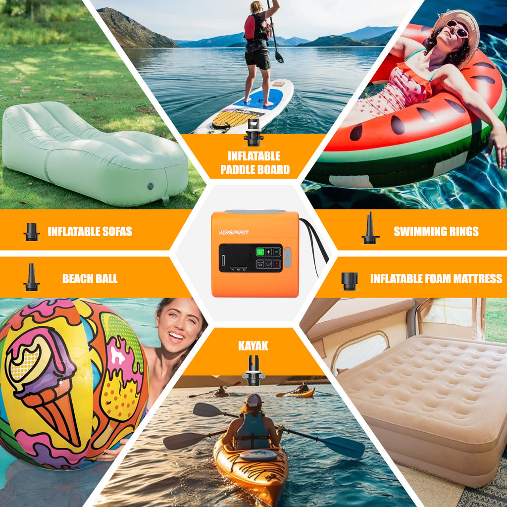 cordless paddle board pump