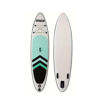 Premium  Inflatable Stand-Up Surfboard Kit with High-Pressure Pump, Adjustable Aluminum Alloy Paddle, Safety Leash, Fin Box &