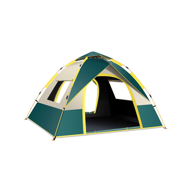 3-4 People Fully Automatic Quick Opening Camping Tent, Dual Doors And Windows For Superior Ventilation