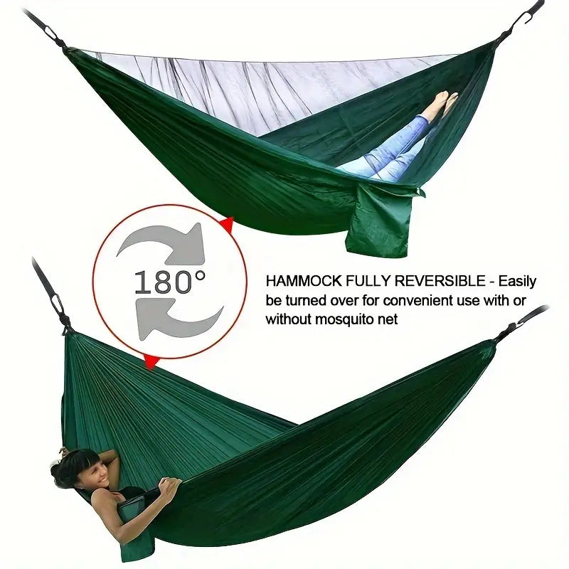 Automatic Quick Opening Mosquito Net Hammock, Casual Mosquito Repellent Hammock For