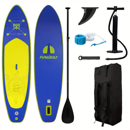 Inflatable Surfboard Paddle Board Travel Style Paddle Board Portable Stand Up Paddle Board Full Set 28A