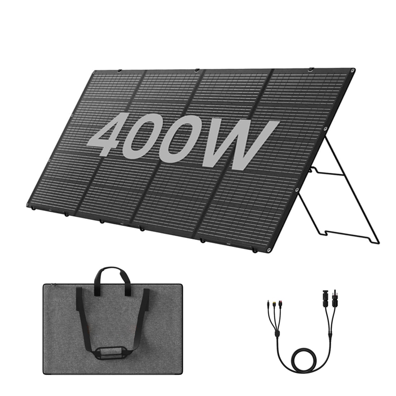 AIRSPIRIT 400W Foldable Solar Panel Waterproof IP67 Portable Solar Panel For RV Camping Blackout