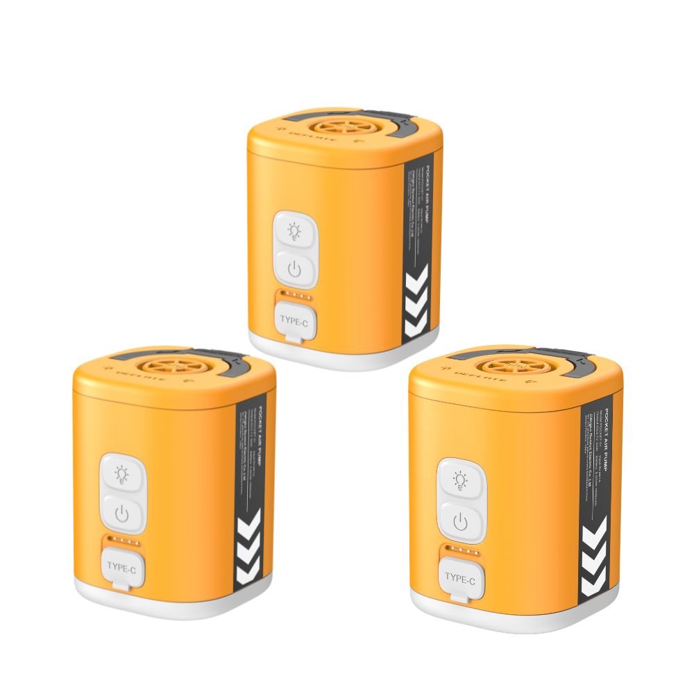 Airspirit 5Kpa Air Pump For Inflatables with 6 Nozzles, Mini Electric Air Pump for Air Mattress Swimming Rings