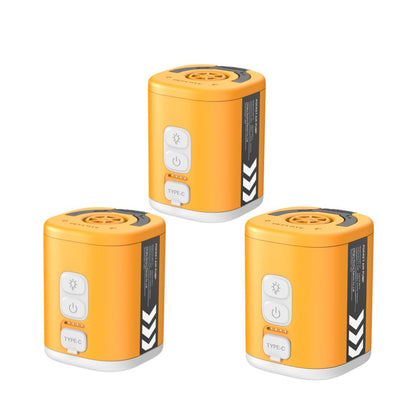 Airspirit 5Kpa Air Pump For Inflatables with 6 Nozzles, Mini Electric Air Pump for Air Mattress Swimming Rings